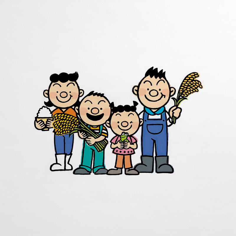 あいち米_キャラクターデザイン