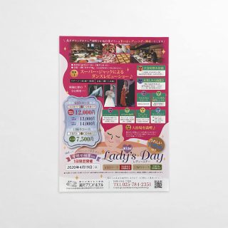 チラシ レディースプラン
